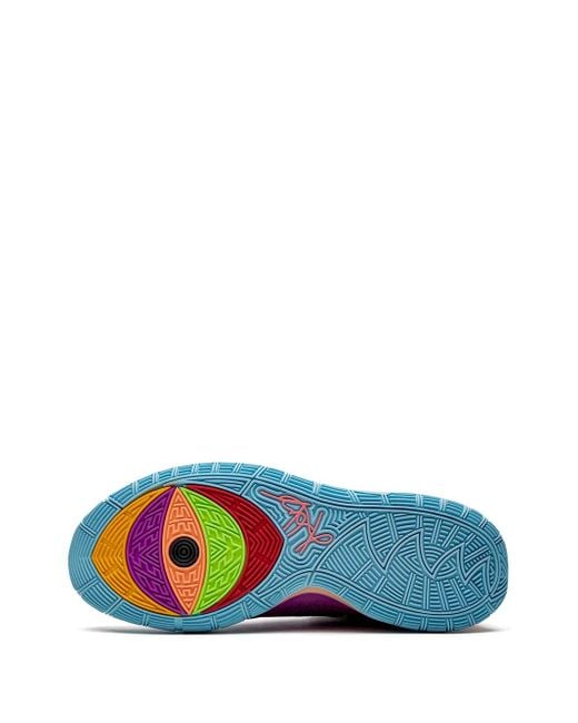 Nike Blue Kyrie 6 Pre Heat "Heal The World" Sneakers