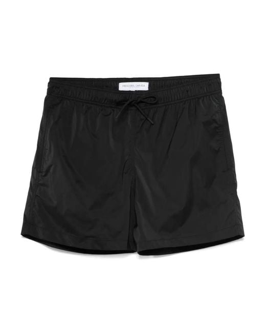 Frescobol Carioca Black Salvador Swim Shorts for men
