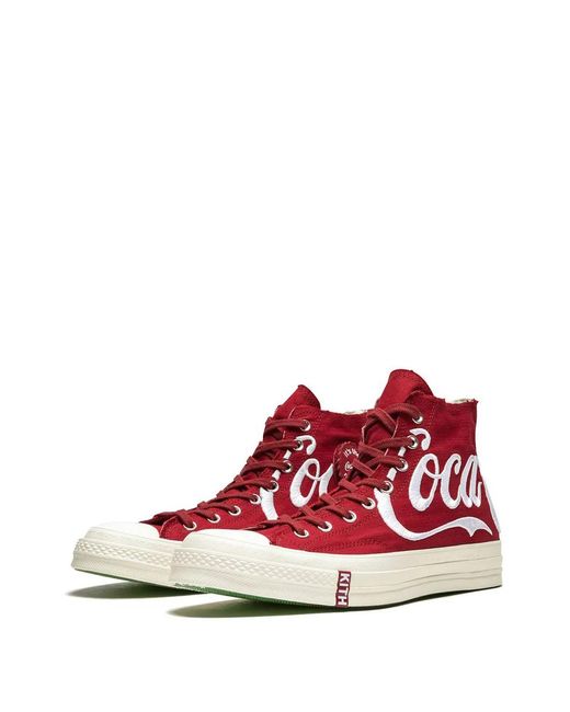 Converse Red Chuck 70 Hi 'kith X Coca-cola for men