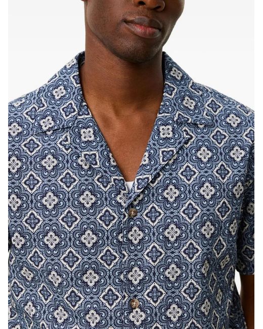 Les Deux Gray Chemise Lukas Arabesque for men