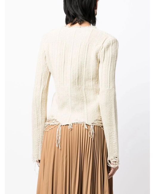 JNBY Natural Cropped Button-Up Cardigan