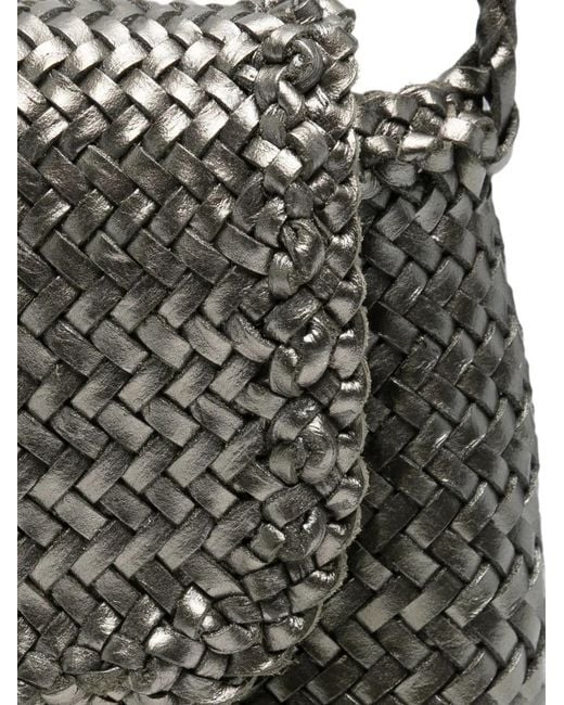 Dragon Diffusion White Mini City Cross Body Bag