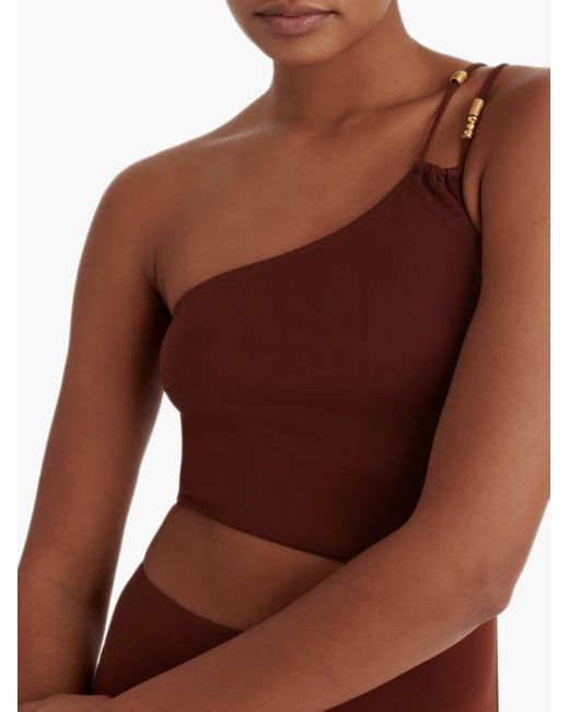 Eres Purple Écume Swimsuit