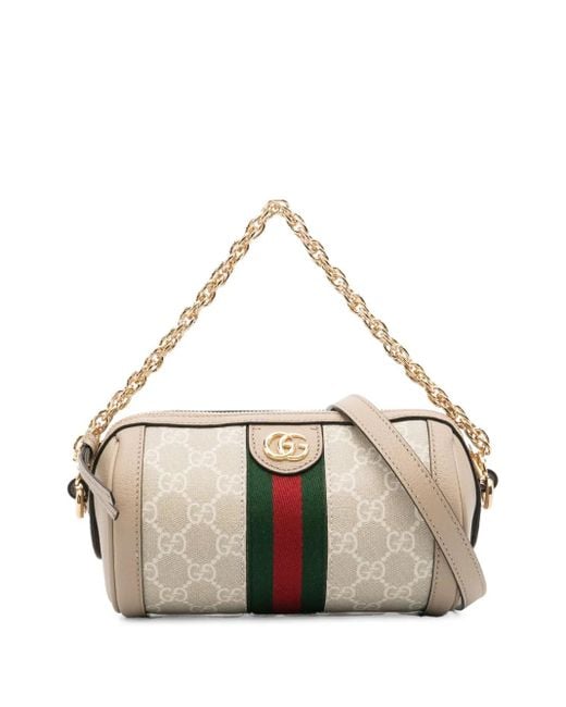 Gucci Ophidia Kleine Schoudertas in het Natural