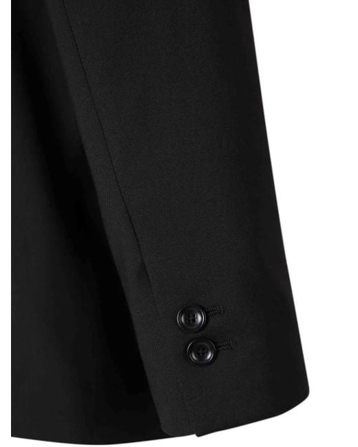 Carrera Black Single-Breasted Blazer for men