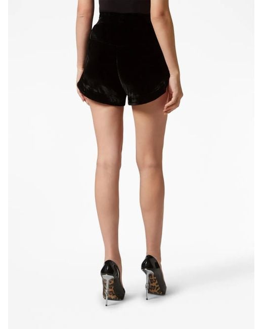 Philipp Plein Black Shorts & Bermuda Shorts