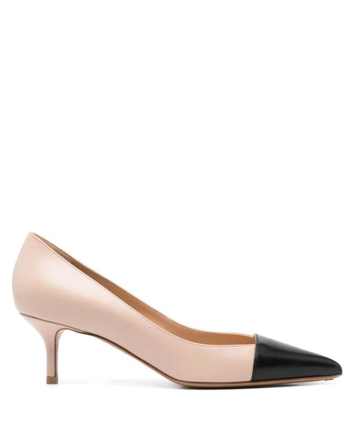 Francesco Russo Pink 60Mm Leather Pumps