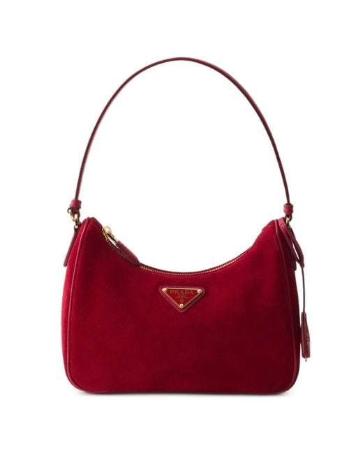 Borsa Re-Edition Mini 2005 di Prada in Red