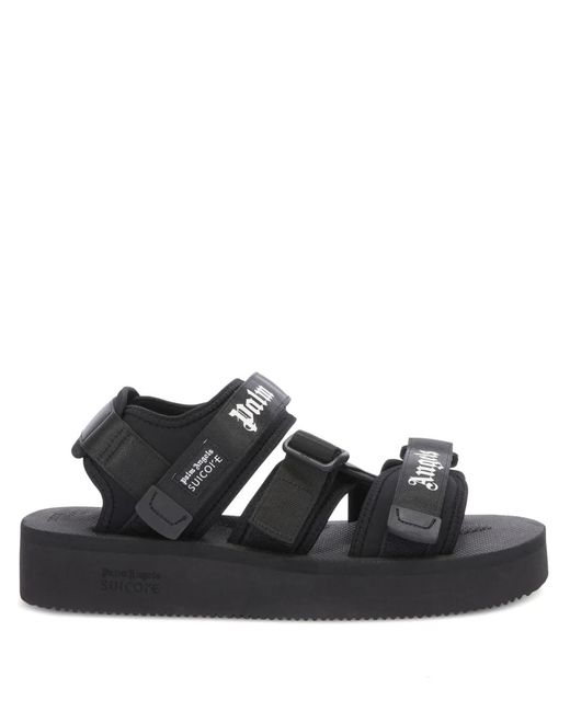 Palm Angels Black X Suicoke Kisee Sandals for men