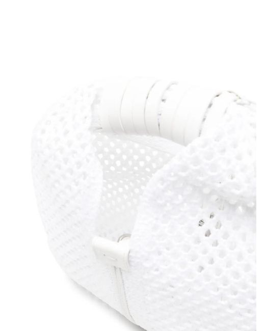 Casadei White Top-Handle Tote Bag