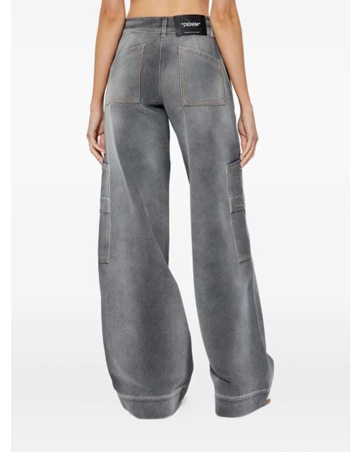 Off-White c/o Virgil Abloh Gray Jeans