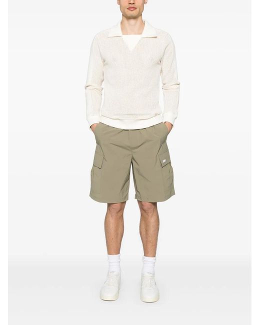 Autry Green Cargo Shorts for men