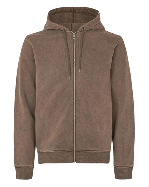 Samsøe & Samsøe Kapuzenjacke mit Reißverschluss in Brown für Herren