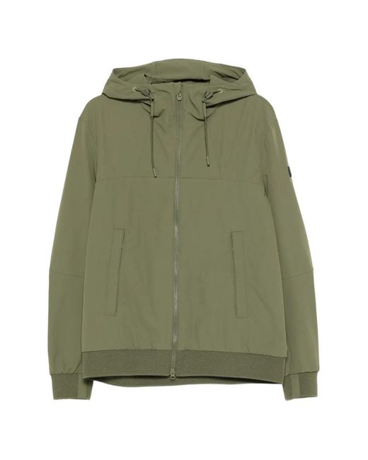 Peuterey Green Uyapo Drawstring Hooded Jacket for men