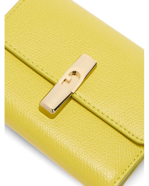 Furla Yellow Iride Wallet