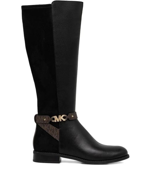 MICHAEL Michael Kors Black Bottes Farrah