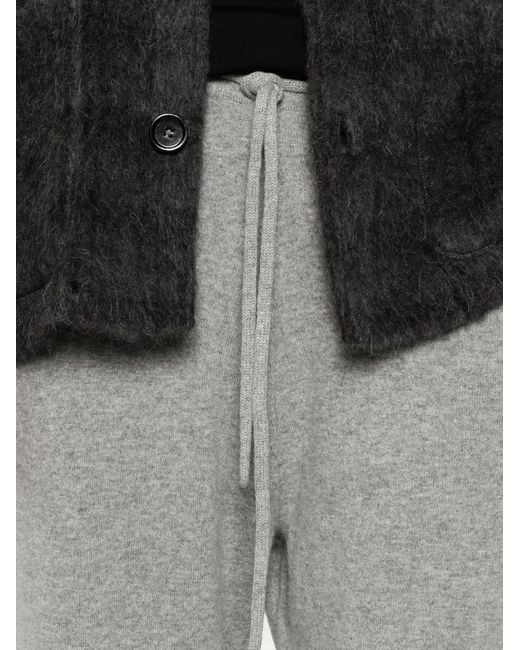 Extreme Cashmere Gray Drawstring Trousers