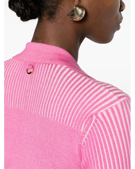 Jacquemus Le Body Yauco Polo Body in het Pink