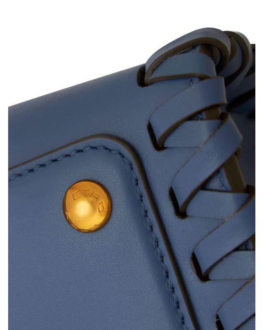 Etro Blue Vela Mini-Tasche