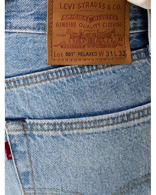 Vaqueros Holgados 501 Levi's de hombre de color Blue