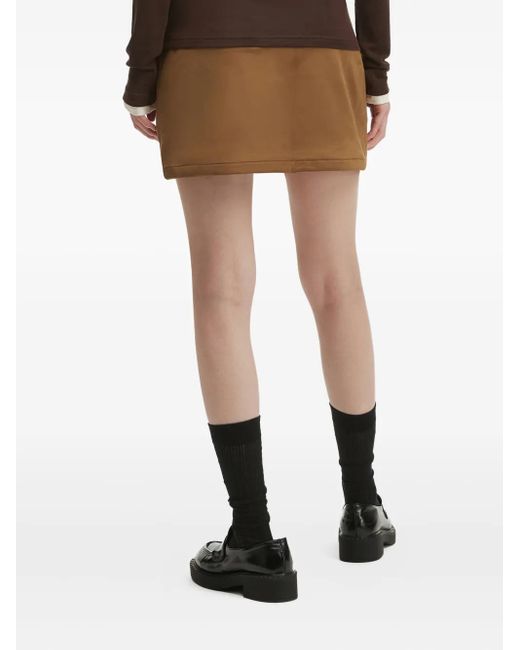 B+ AB Brown Belted Pocket Skirt