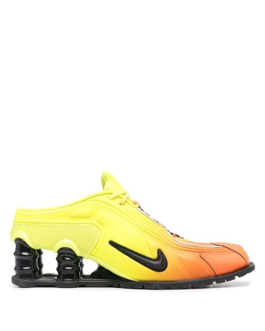 Martine Rose Yellow X Nike Shox Mr4 Sneakers