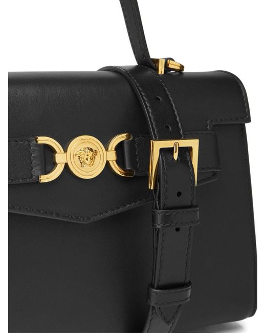 Versace Black Handtasche aus Leder
