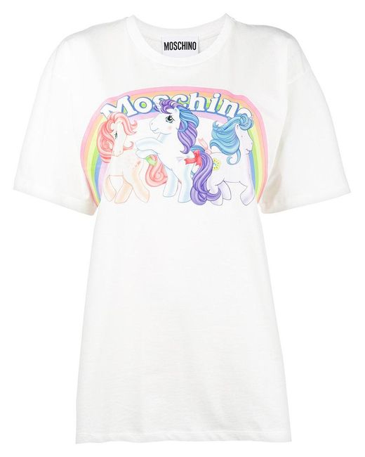 Moschino White My Little Pony T-shirt
