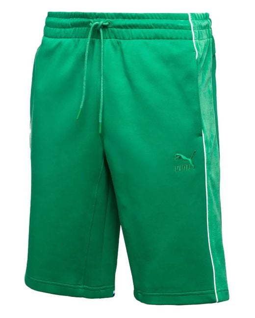 PUMA Green X Big Sean Drawstring-Waist Track Shorts for men