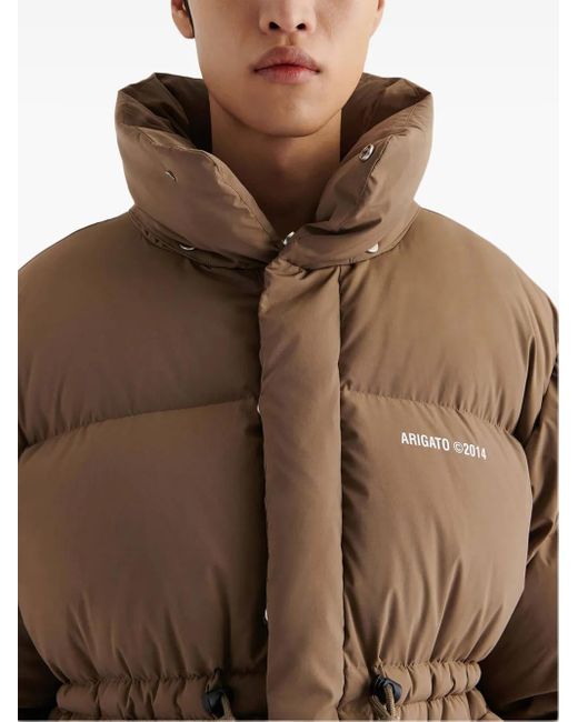 Axel Arigato Brown Nebraska Parka for men