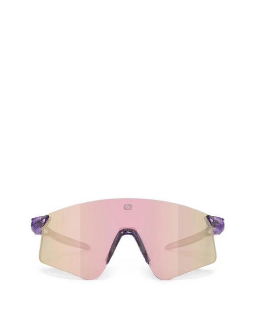 Rudy Project Pink Shield-Frame Sunglasses for men