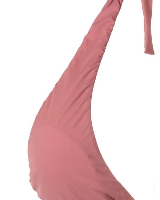 Amir Slama Pink Halterneck Non-Wired Bikini Set