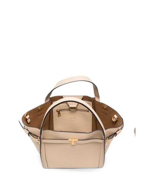 Tod's Natural T Timeless Tote Bag