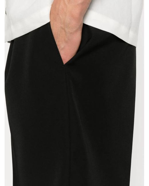 BE ABLE Shorts mit Bundfalten in Black für Herren