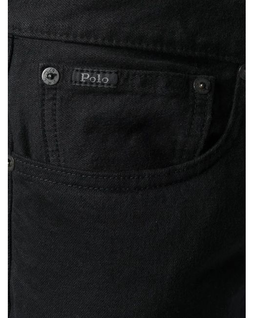 Polo Ralph Lauren Black Sullivan Slim Stretch Jeans for men
