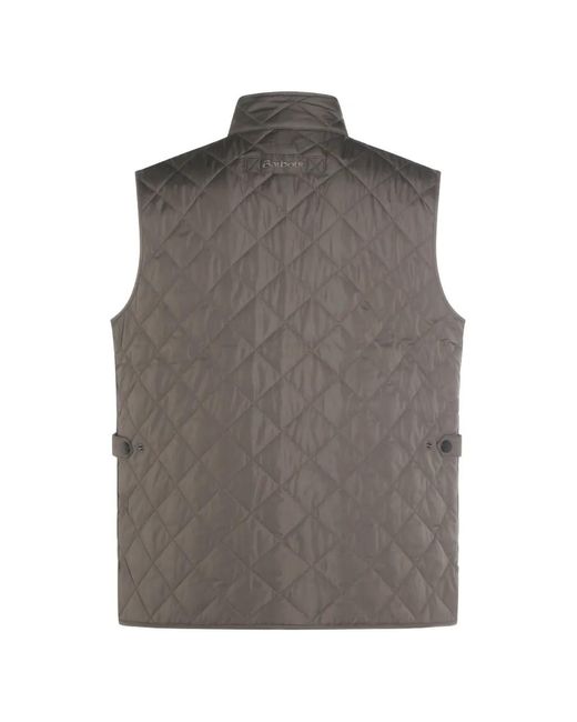 Barbour Brown Doudoune À Design Sans Manches for men