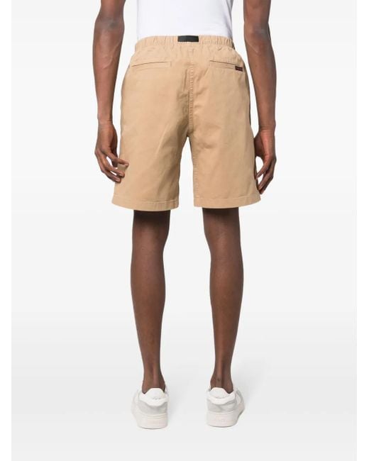 Gramicci Natural Buckle-Fastening Waistband Shorts for men