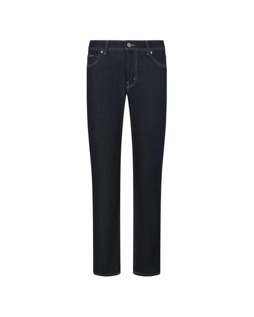 Billionaire Blue Straight Cut Jeans for men
