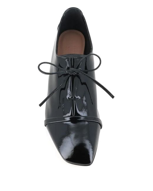 Malone Souliers Black Jean Oxford Shoes
