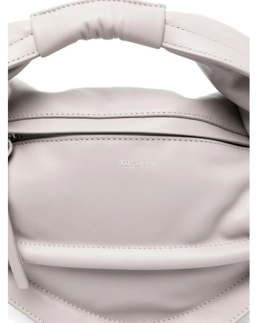 FEDERICO CINA White Logo-Detail Tote Bag