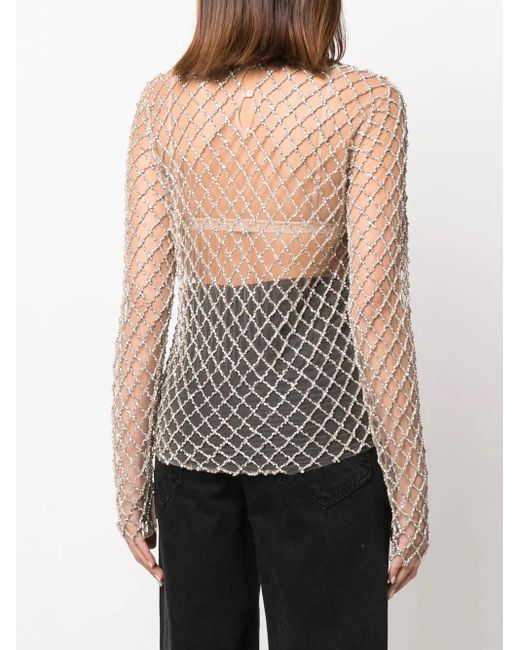 Isabel Marant White Statement Top For