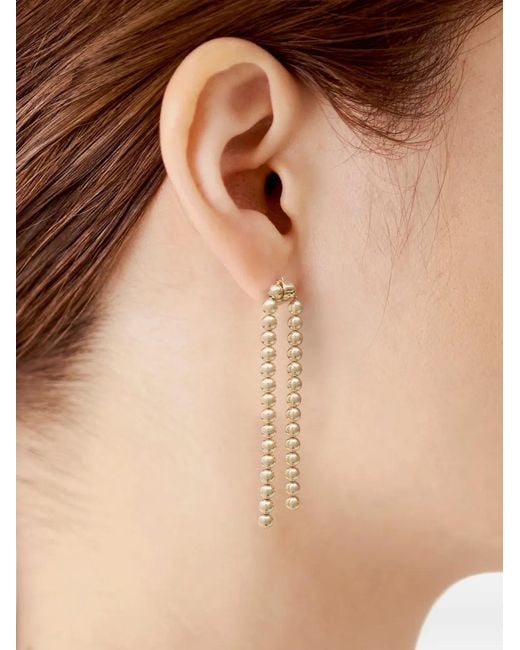 Shihara Natural Node Circle-Shaped Stud