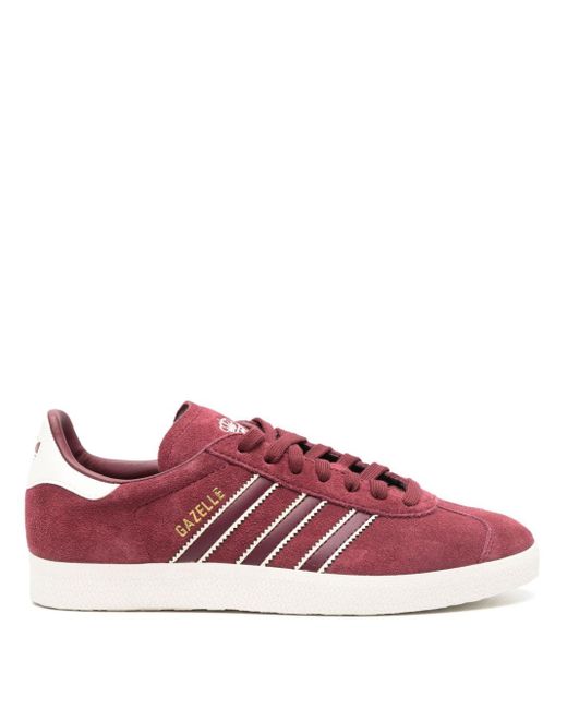 adidas Originals GAZELLE INDOOR - Zapatillas - shock purple solar yellow  gum/morado 