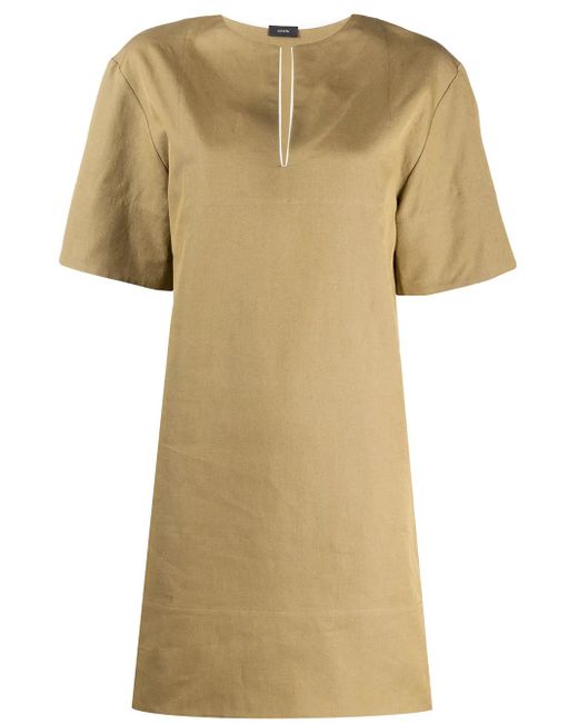 Joseph Natural Long-Line Tunic Top