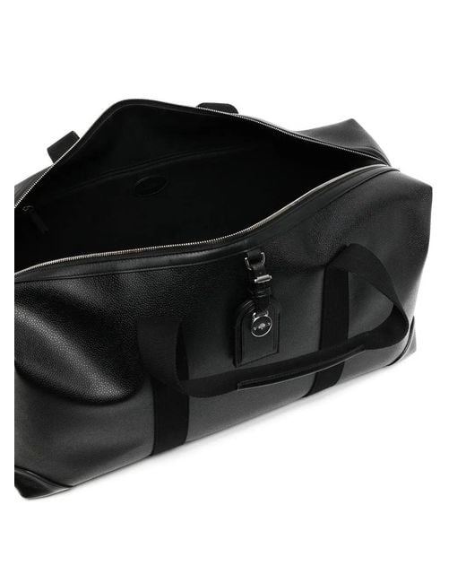 Mulberry Black Medium Clipper Holdall for men
