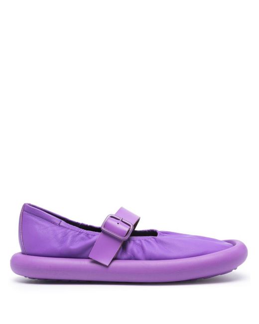 Camper Leren Sandalen in het Purple voor heren