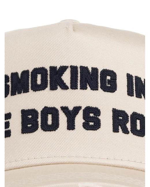 DSquared² White Embroidered Baseball Cap for men