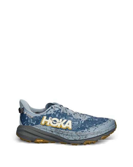 Hoka One One Blue Speedgoat 6 Gore-Tex Sneakers for men