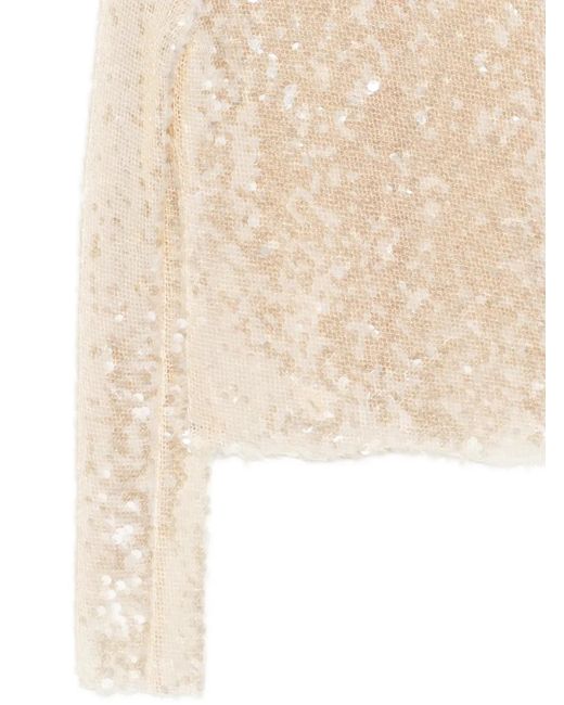 Monse Natural Sequin-E,Bellished Top