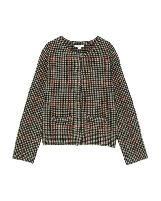 Vince Green Checked Jacket